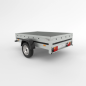 Preview: MARTZ BASIC 201 KIPP | 201x126 cm | 750kg | Kippbar | Transporter