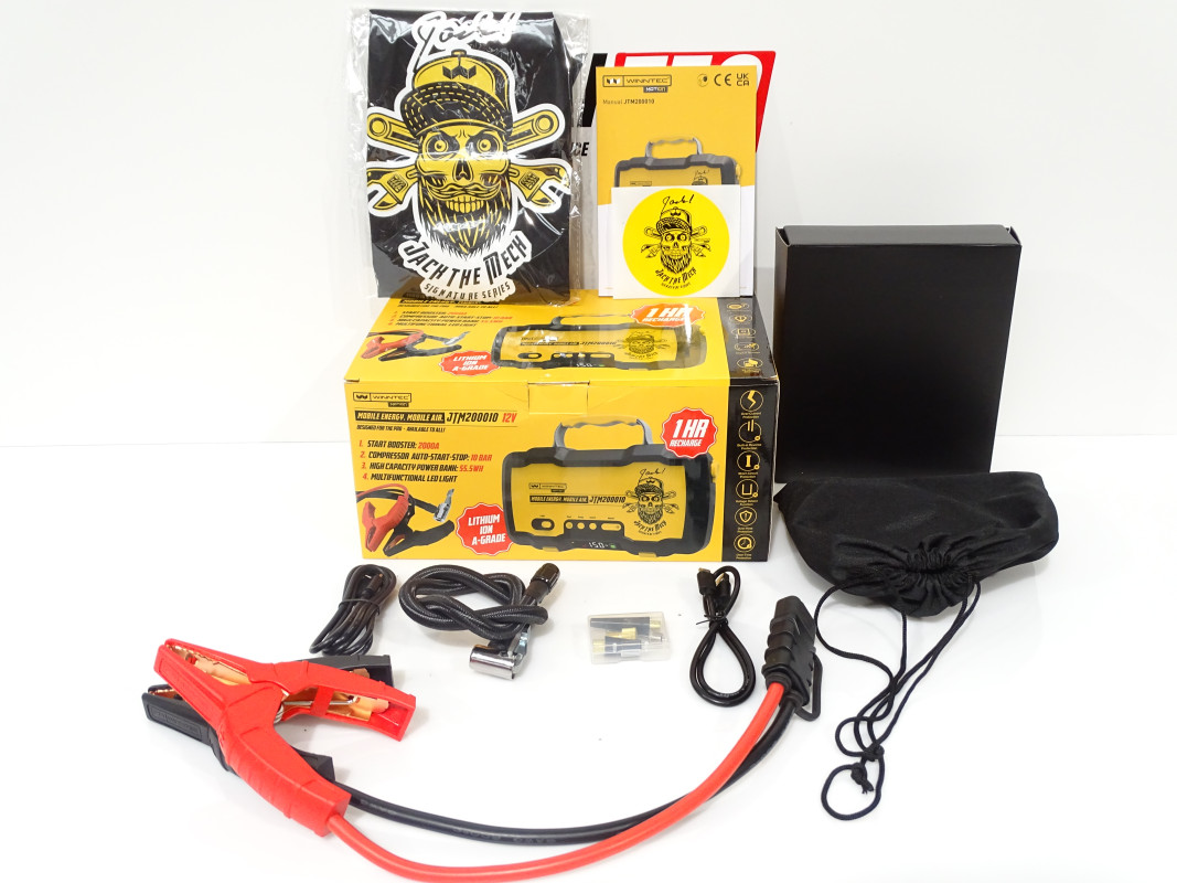 WINNTEC JTM 200010 | Booster | Überbrückung | Auto | Starthilfe