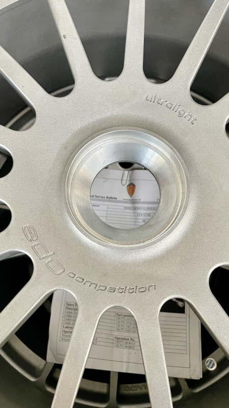 PORSCHE centerlock ZV 9x20 11.5x20 | NEU | Edo Competition