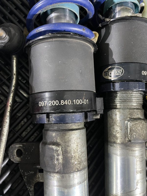 Porsche 997 | 911 | TECHART | Fahrwerk NOSELIFT | Bilstein | Hydr